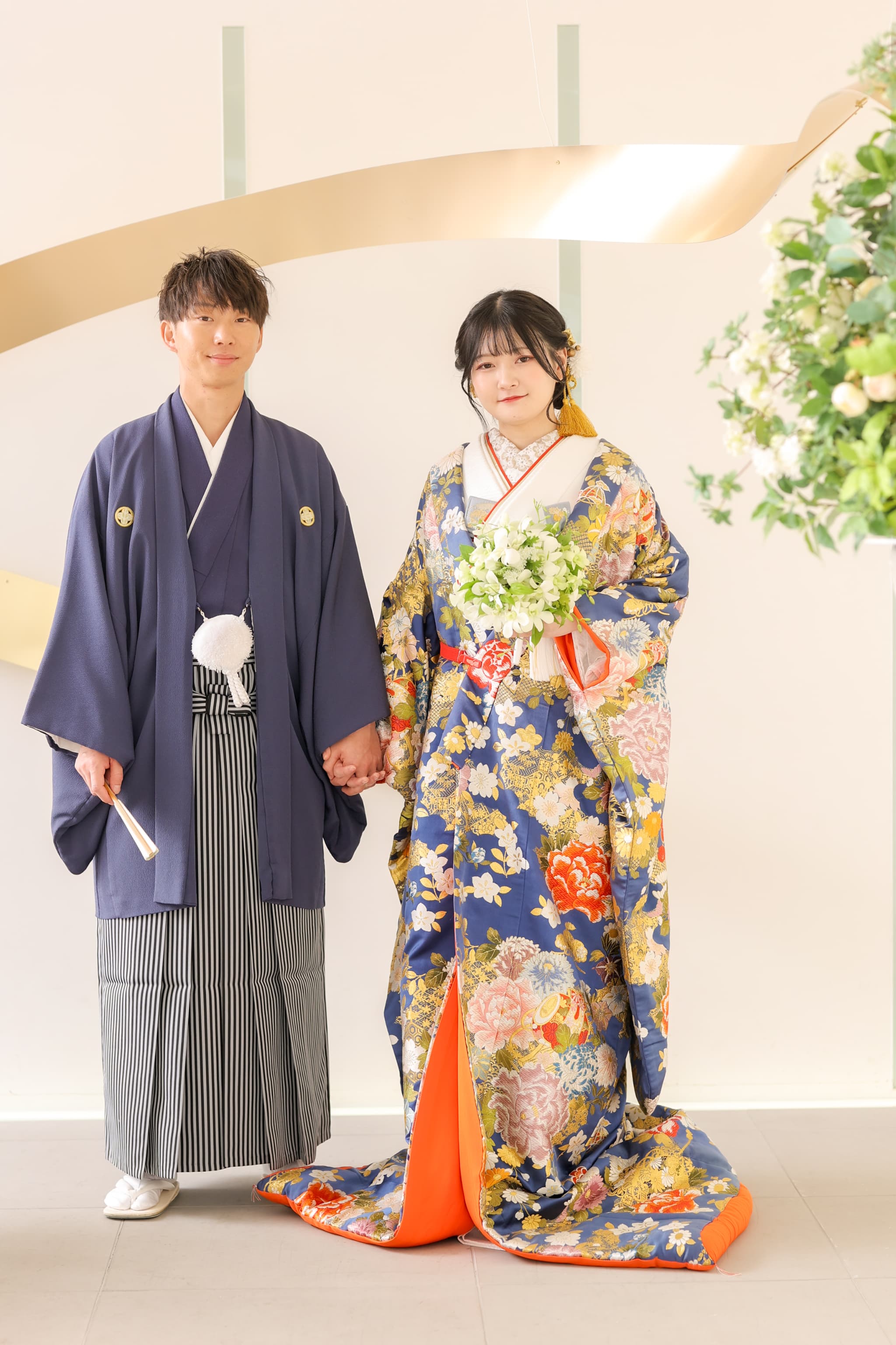 洋の空間に映える、和の美しさ